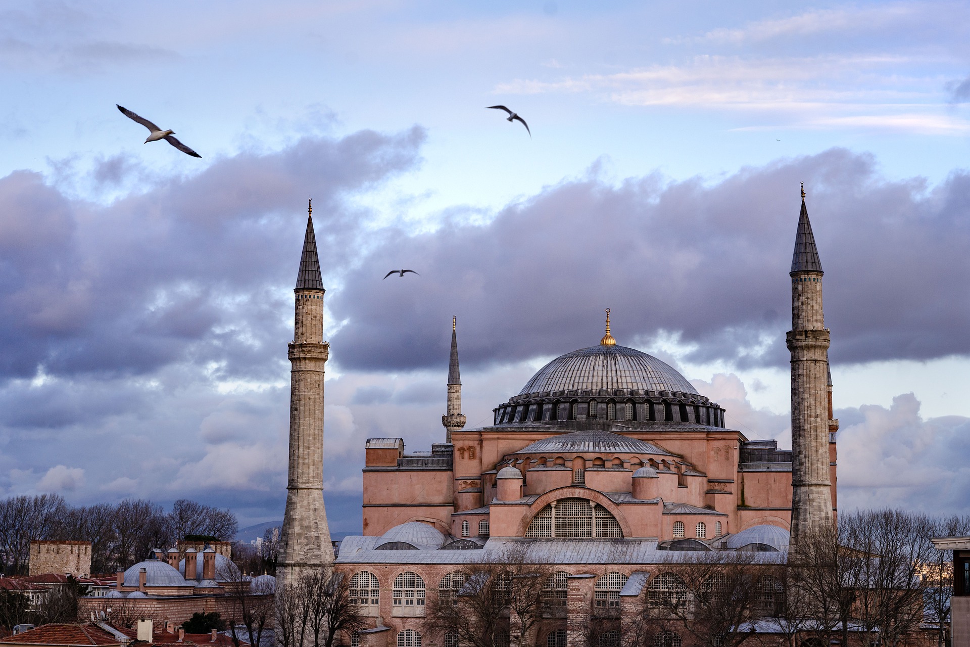 Mosque Attraction In Istanbul, Turkey