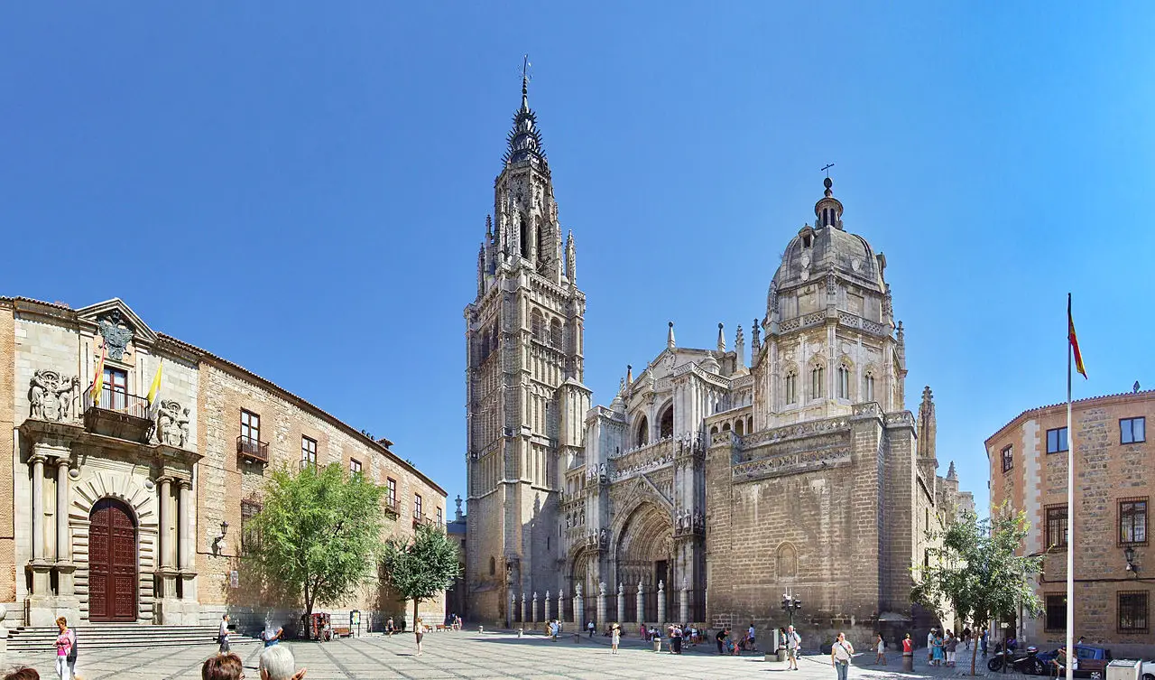 Cathedral In Toledo, Spain