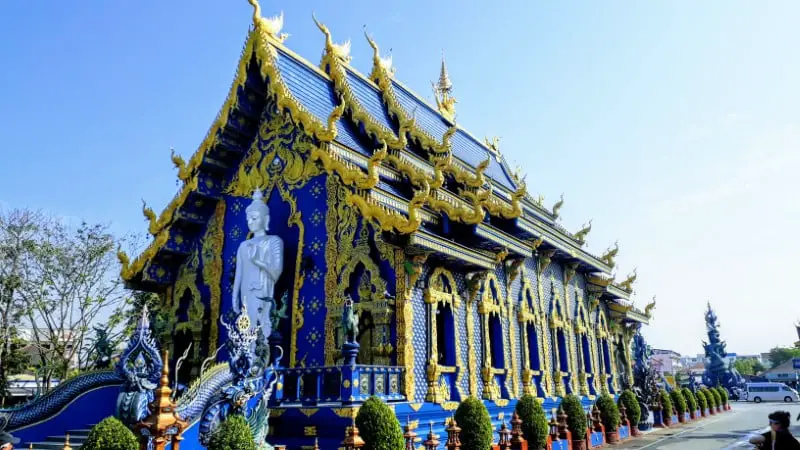 Buddhist Temple In Chiang Rai, Thailand