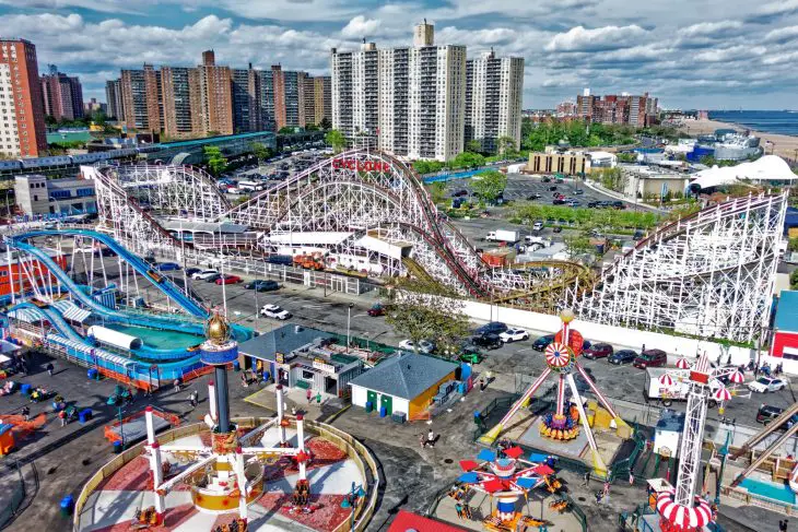 Amusement Park In New York City, New York

