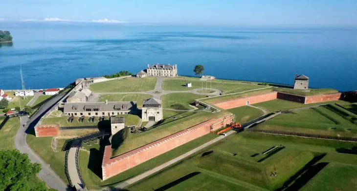 Areal View Of Old Fort Niagara