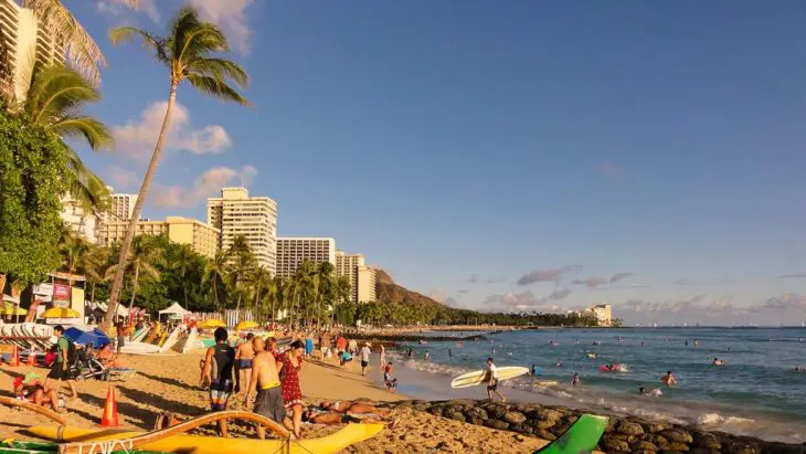 Sunbathing Waikiki