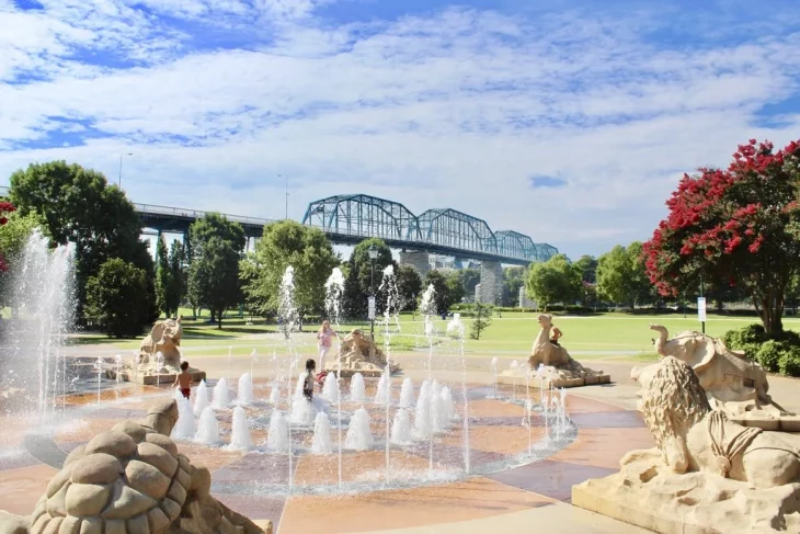 Park In Chattanooga, Tennessee