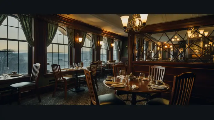 Historic New England resort find dining