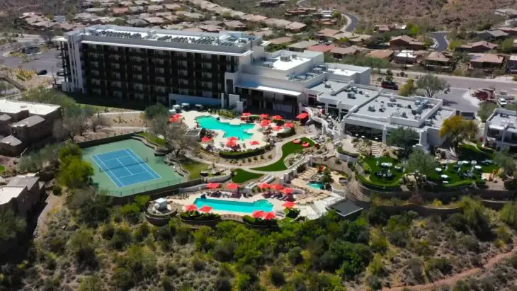 A view of ADERO Scottsdale, an outdoor enthusiast's paradise