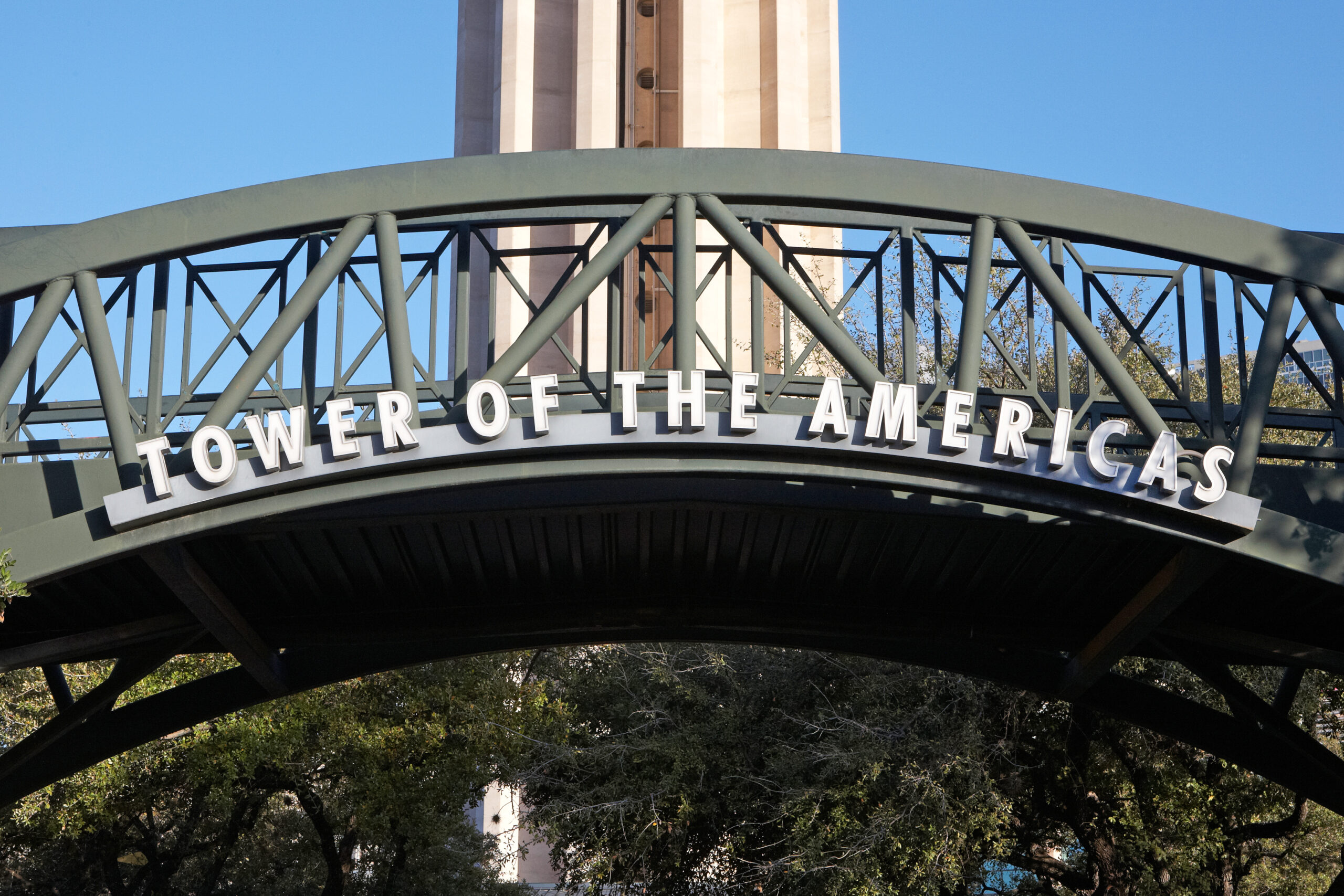 Entrance into Tower of the Americas in Downtown San Antonio